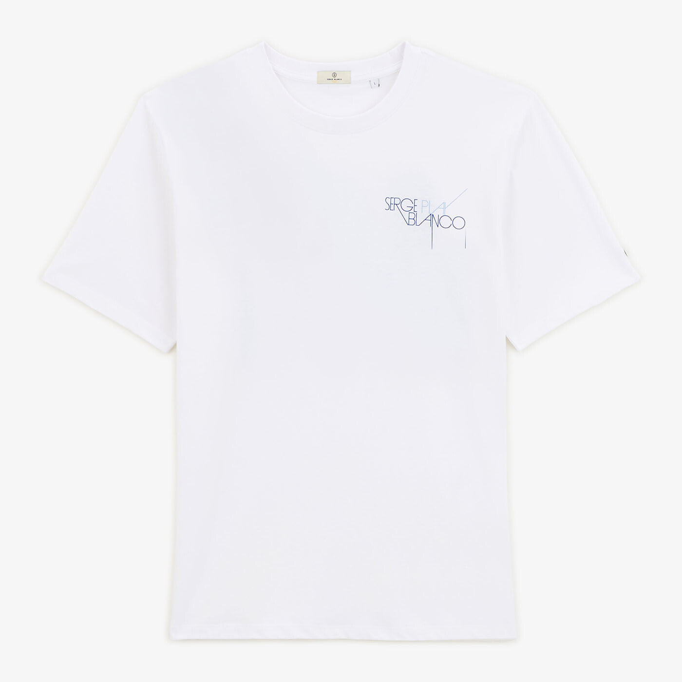 T-shirt Thadd blanc imprimé dos