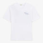 T-shirt Thadd blanc imprimé dos