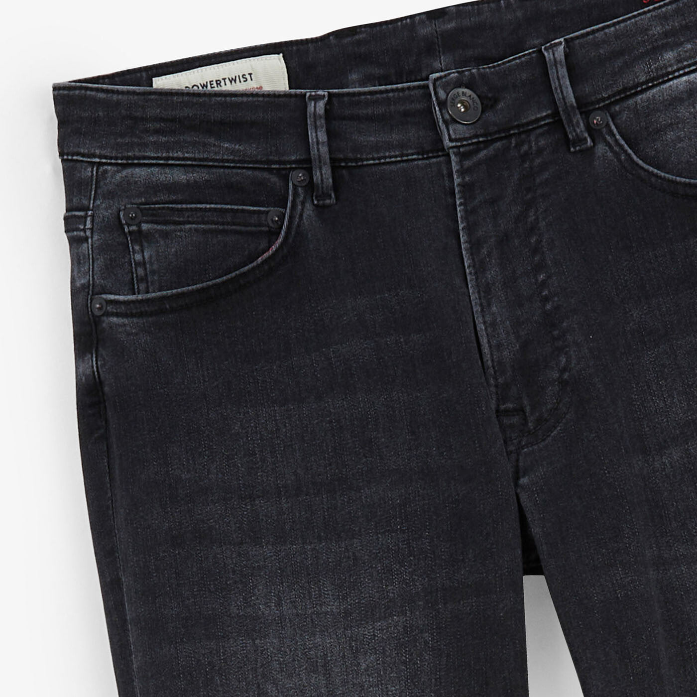 Jean 325 slim powertwist noir