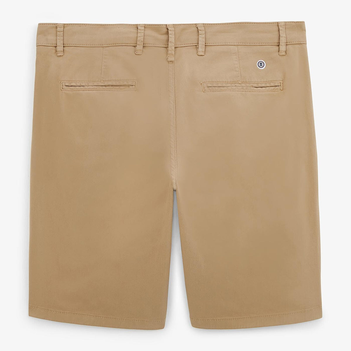 Bermuda chino 200 coupe confort beige