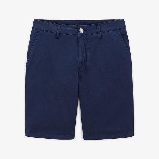 Bermuda chino 200 coupe confort bleu nuit