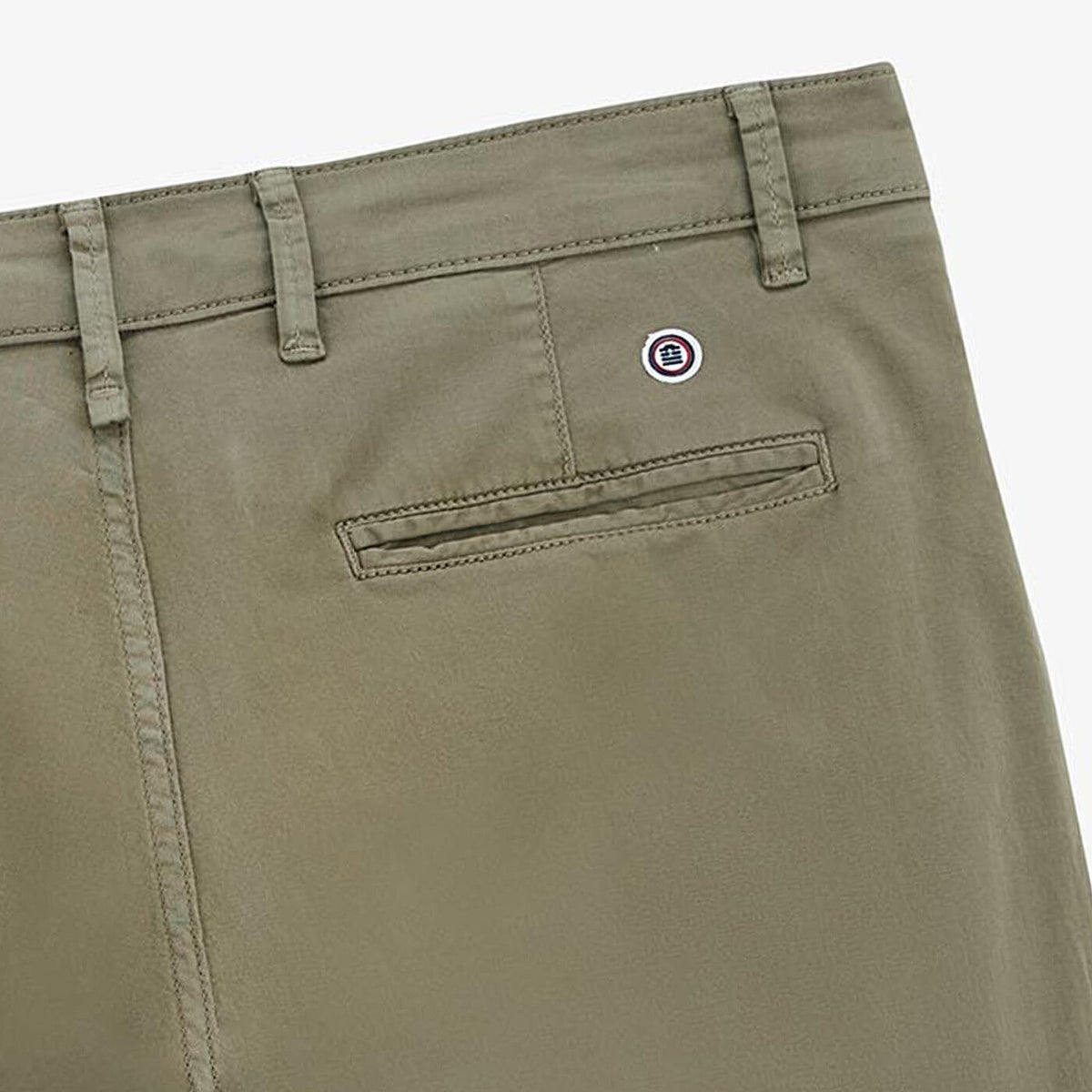 Bermuda chino 200 coupe confort militaire