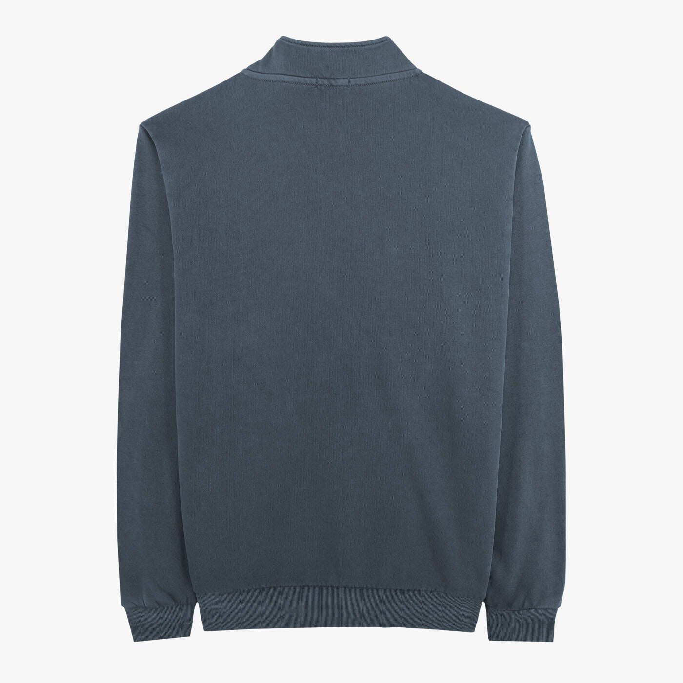 Sudadera Sylvain con cuello con cremallera, azul marino oscuro