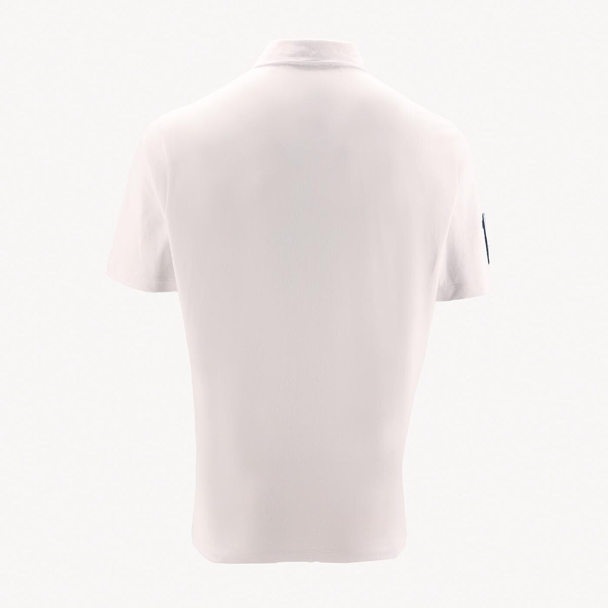 Polo 15 en jersey blanc