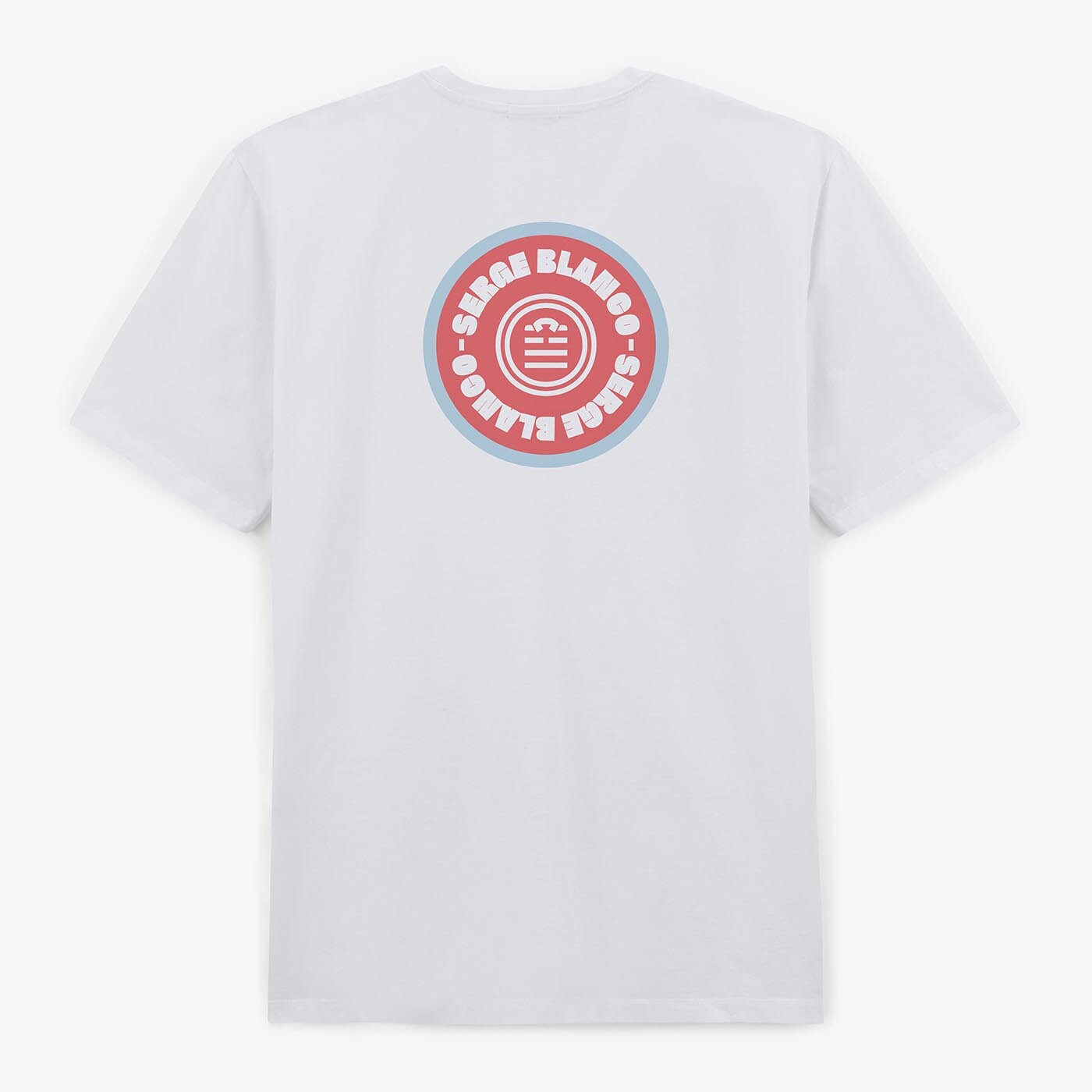 T-shirt blanc cible dos