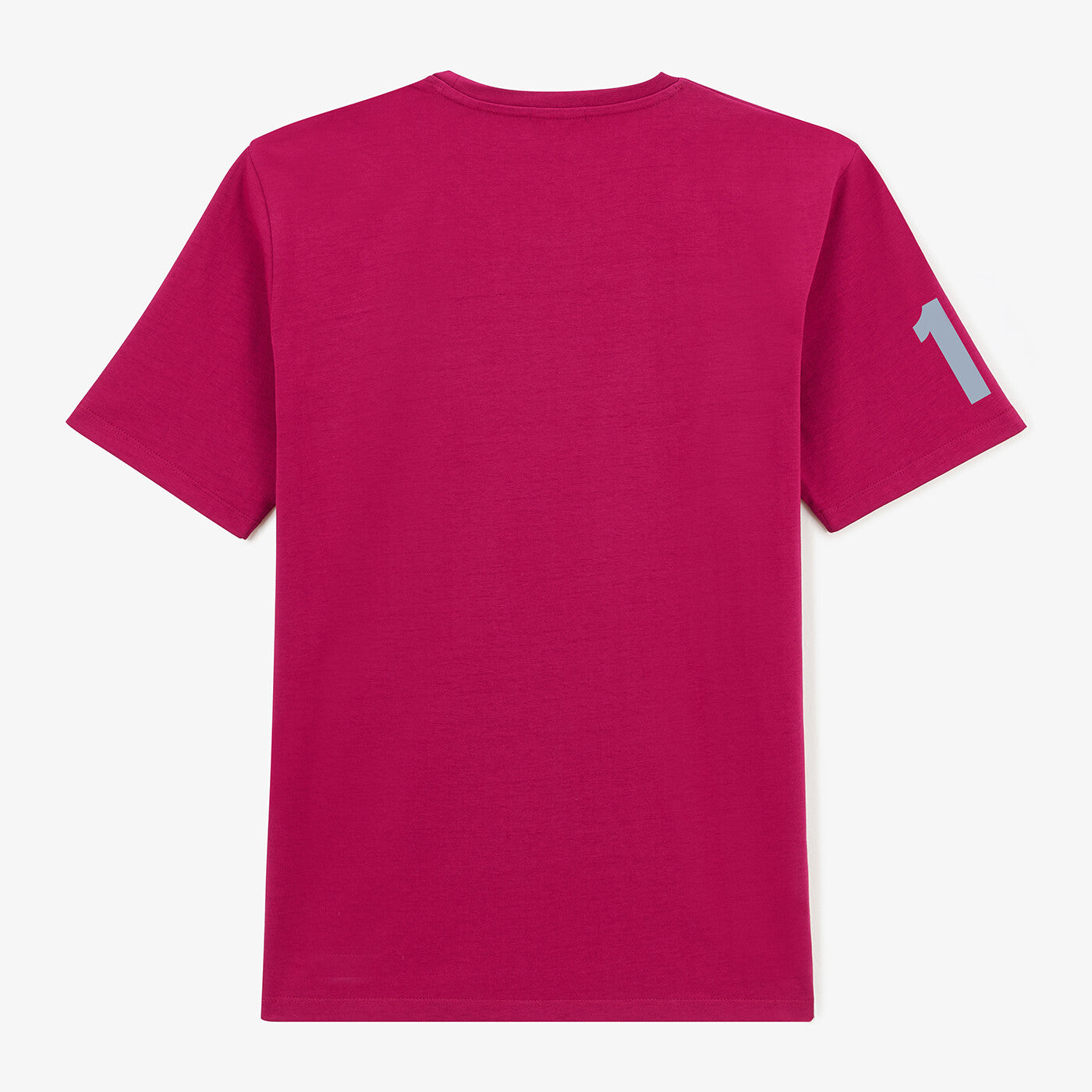 T-shirt rouge cerise 15 manche