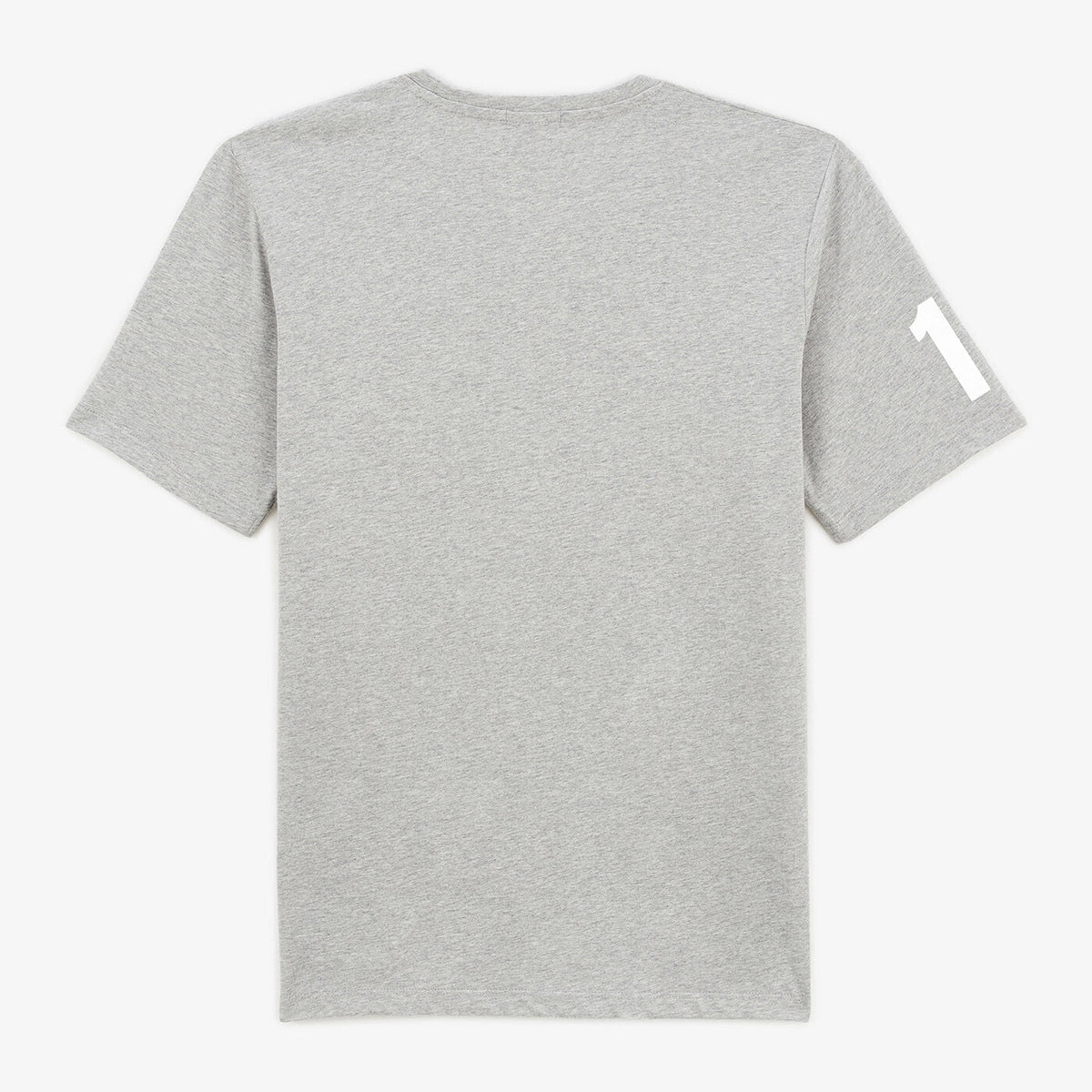 T-shirt gris chiné 15 manche