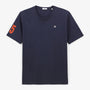 T-shirt bleu marine 15 manche