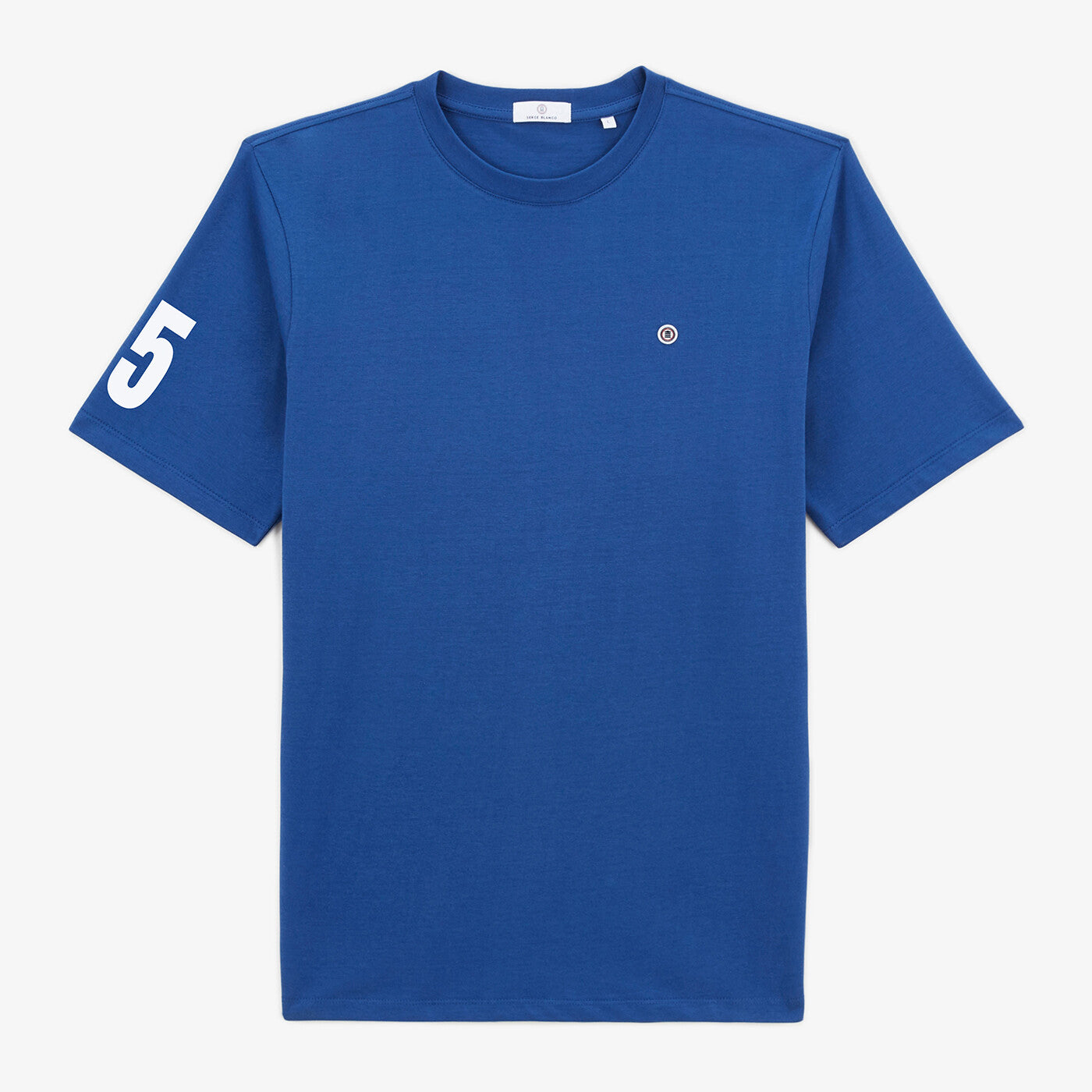 T-shirt blue work 15 manche