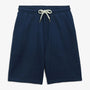 Navy blue fleece shorts