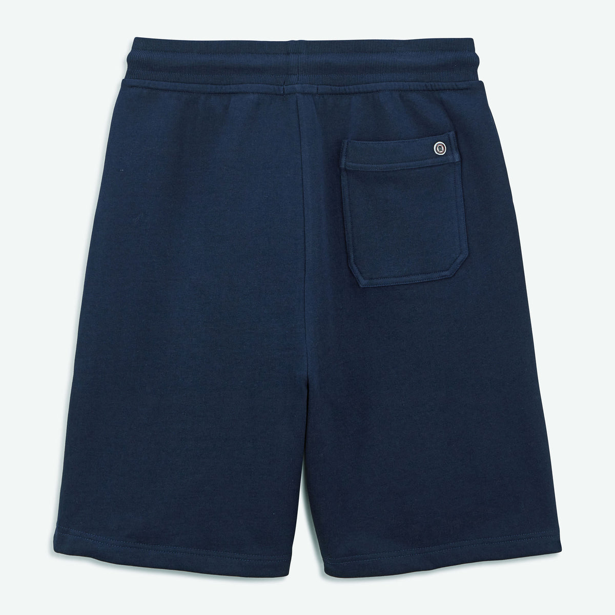 Short en molleton bleu marine