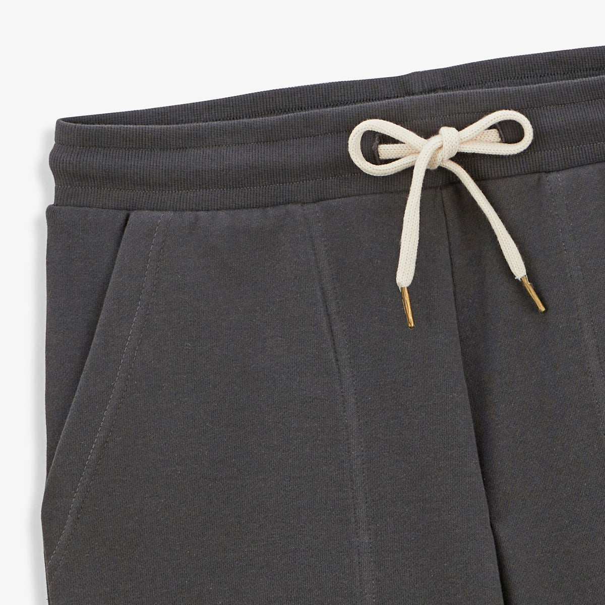 Charcoal Fleece Shorts