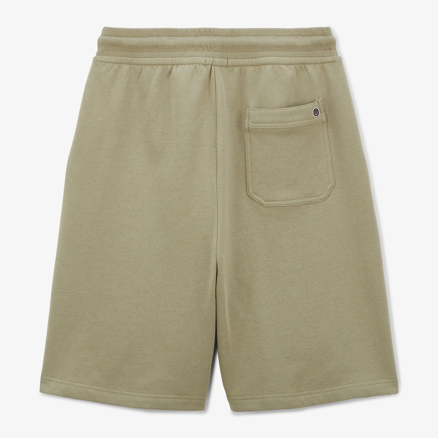 Light khaki fleece shorts