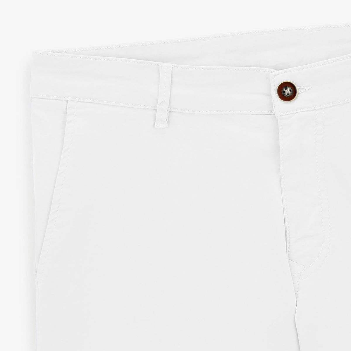 Bermuda 200 plain stretch white