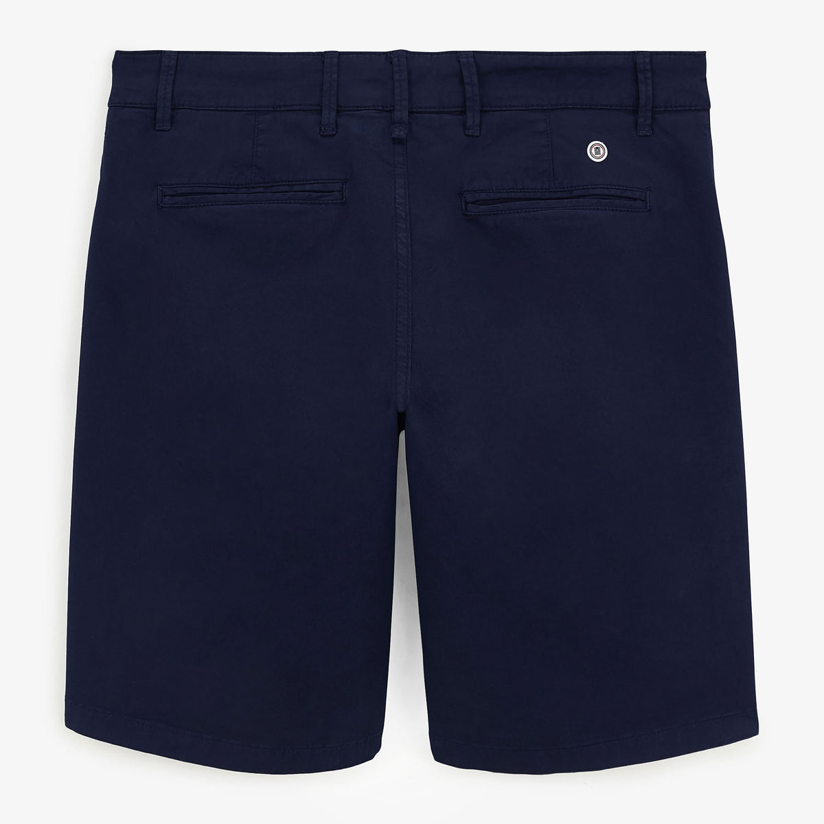 Bermuda shorts 200 plain stretch dark navy