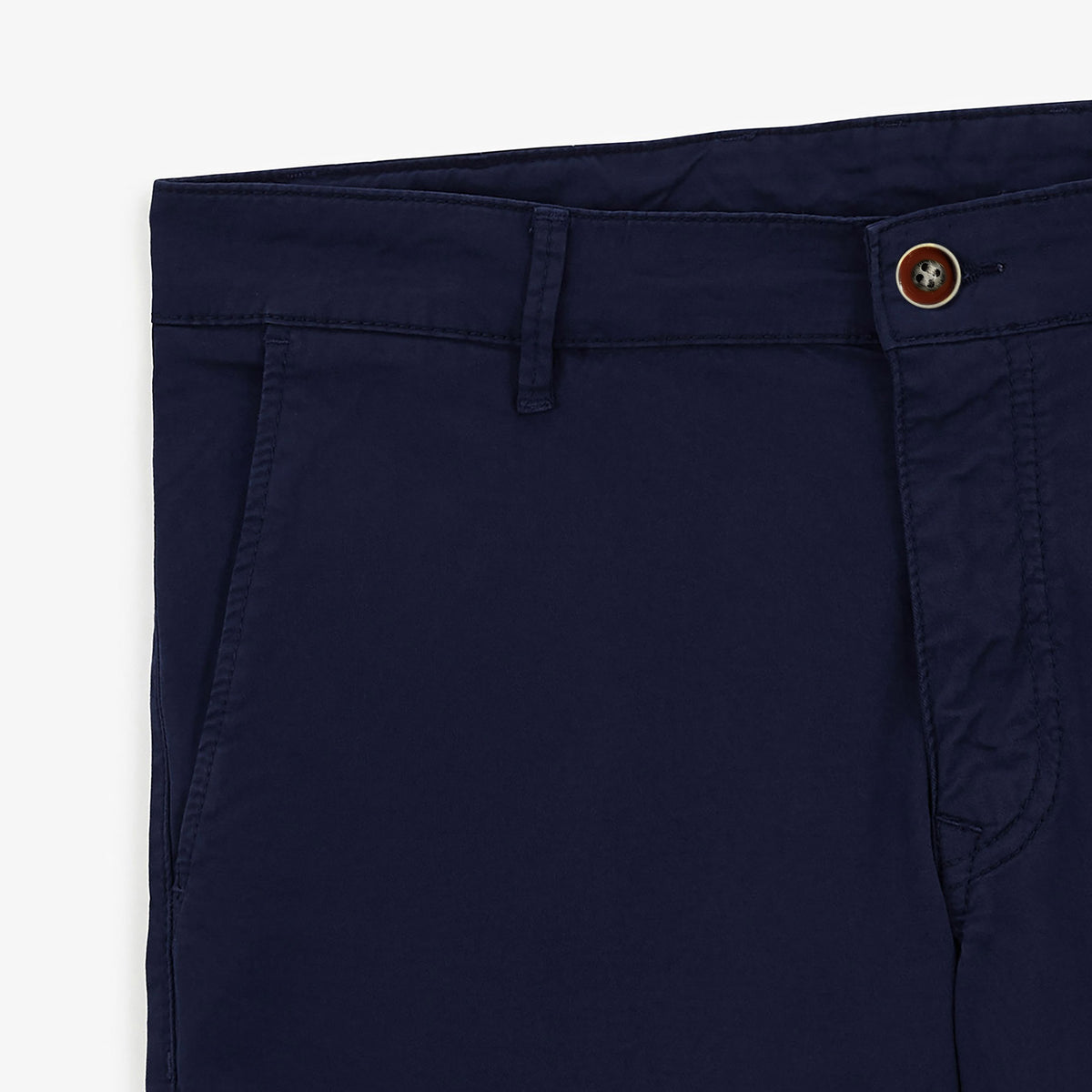 Bermuda shorts 200 plain stretch dark navy