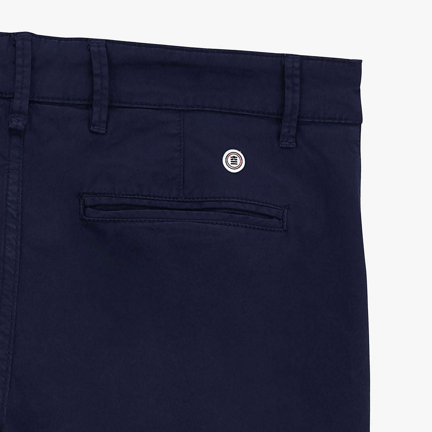 Bermuda shorts 200 plain stretch dark navy