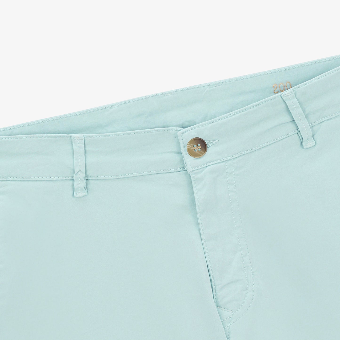 Feistiú compordach Bermuda 200 i gcadás gorm spéir