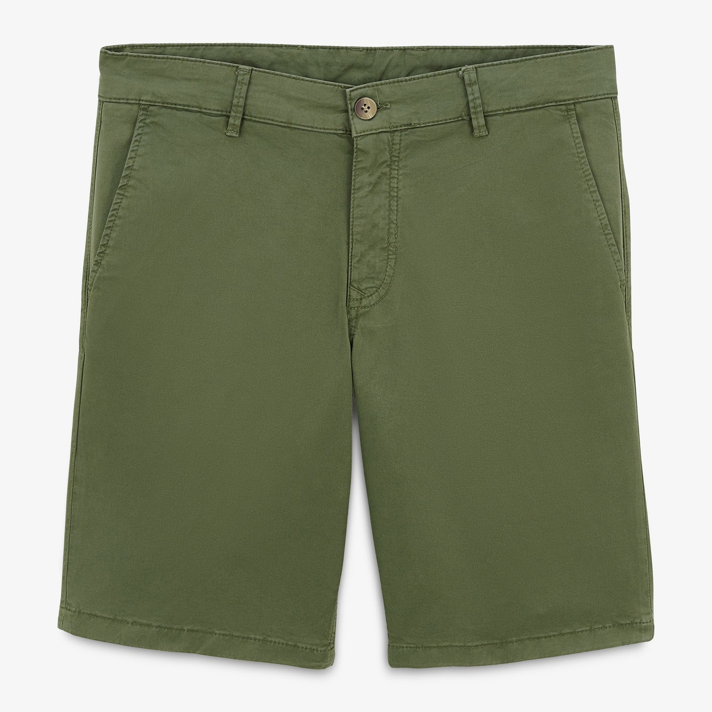 Meaisín compordach Bermuda 200 i gcadás glas khaki