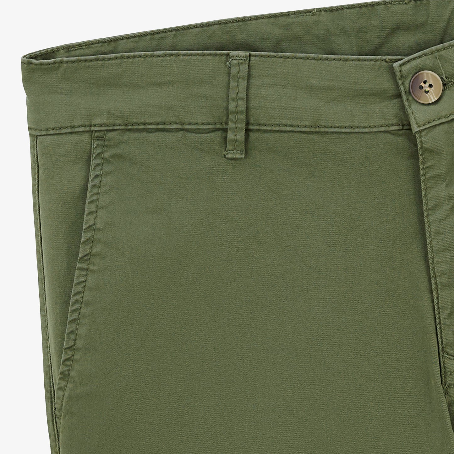 Meaisín compordach Bermuda 200 i gcadás glas khaki