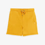 Short en coton molletonné jaune