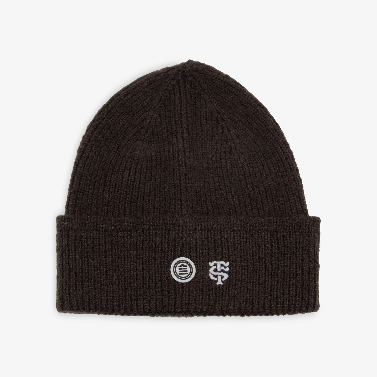Cappellino con risvolto in maglia marrone dello Stade Toulousain