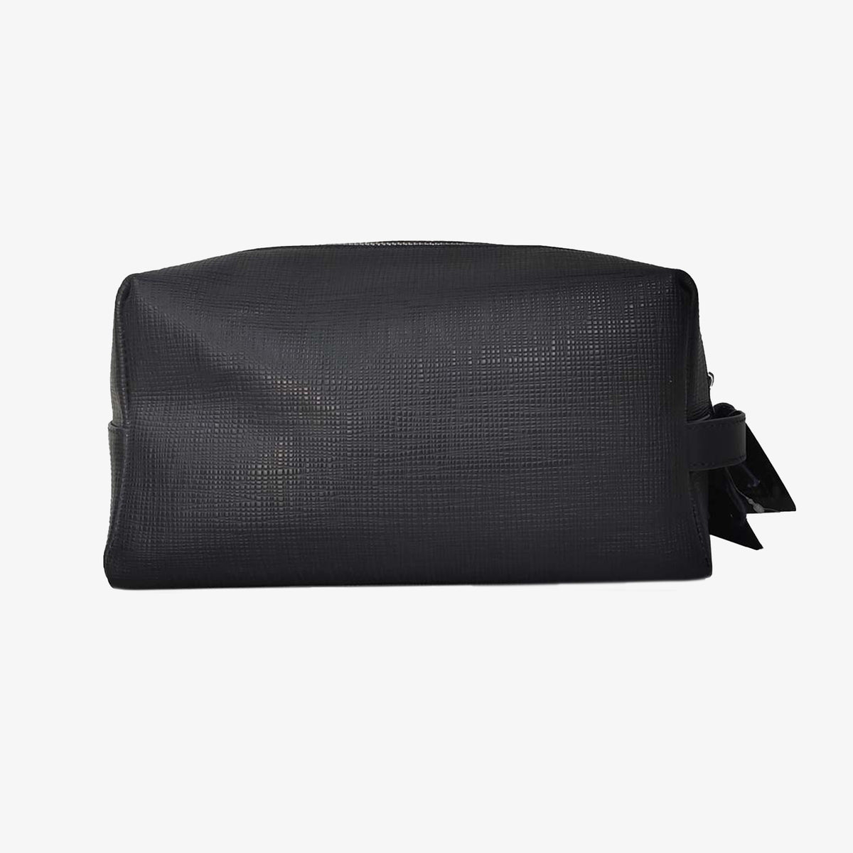 Trousse de toilette en cuir de vachette bleu marine foncé Biarritz