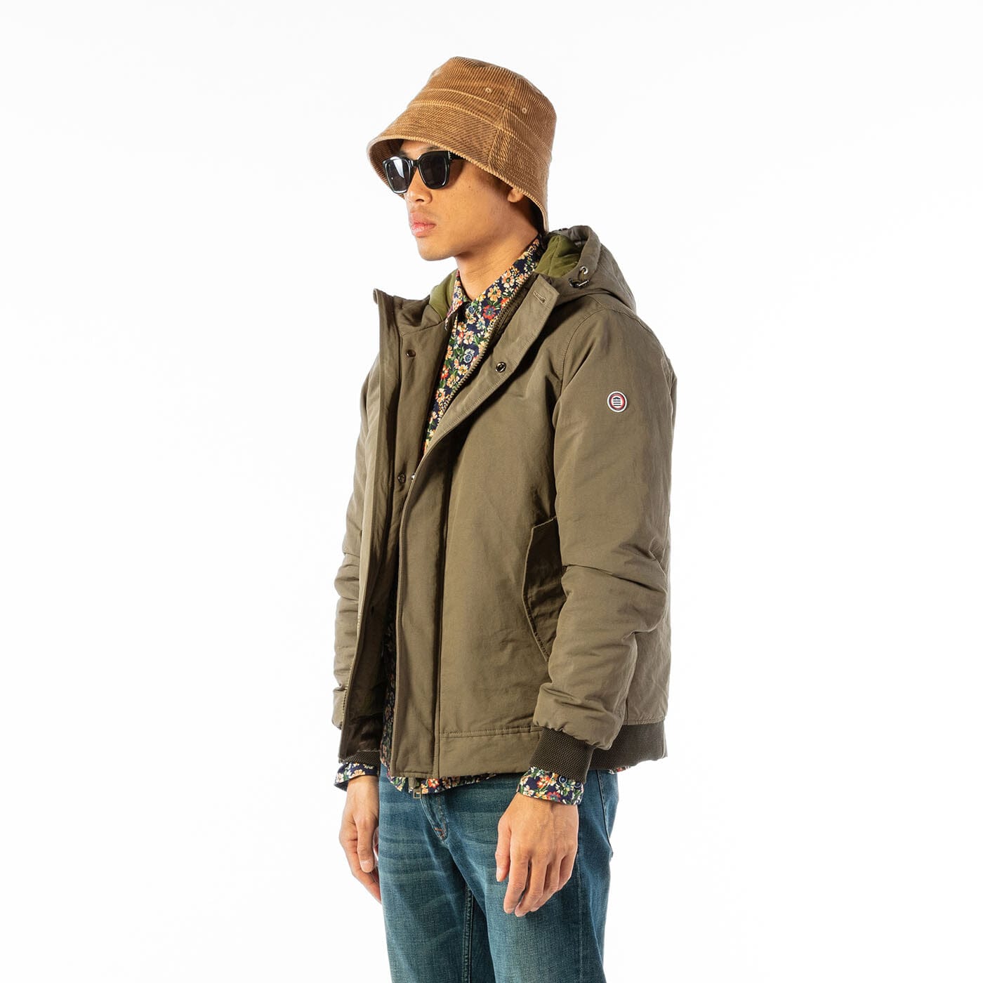 Bob en velours uni beige homme serge blanco