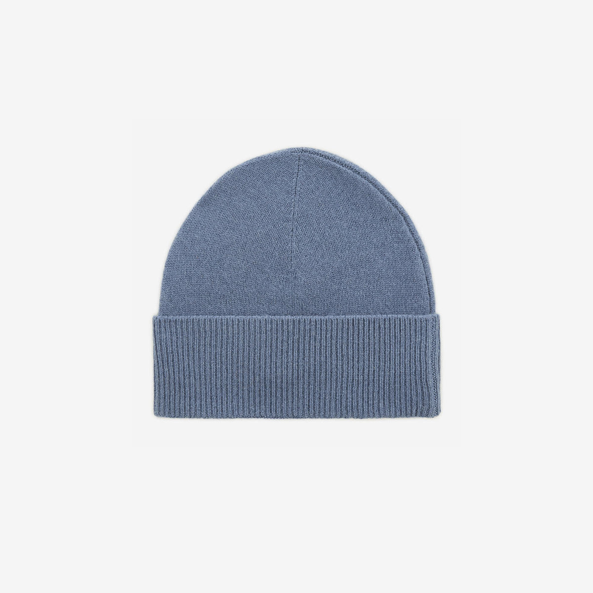 Bonnet en laine uni chambray