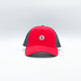 Casquette trucker orange carotte