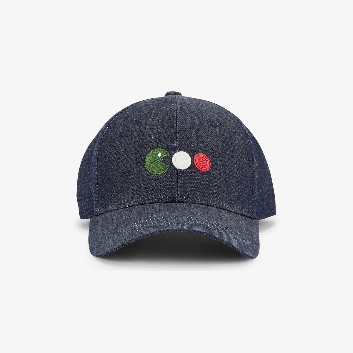 Casquette chambray broderie arcade