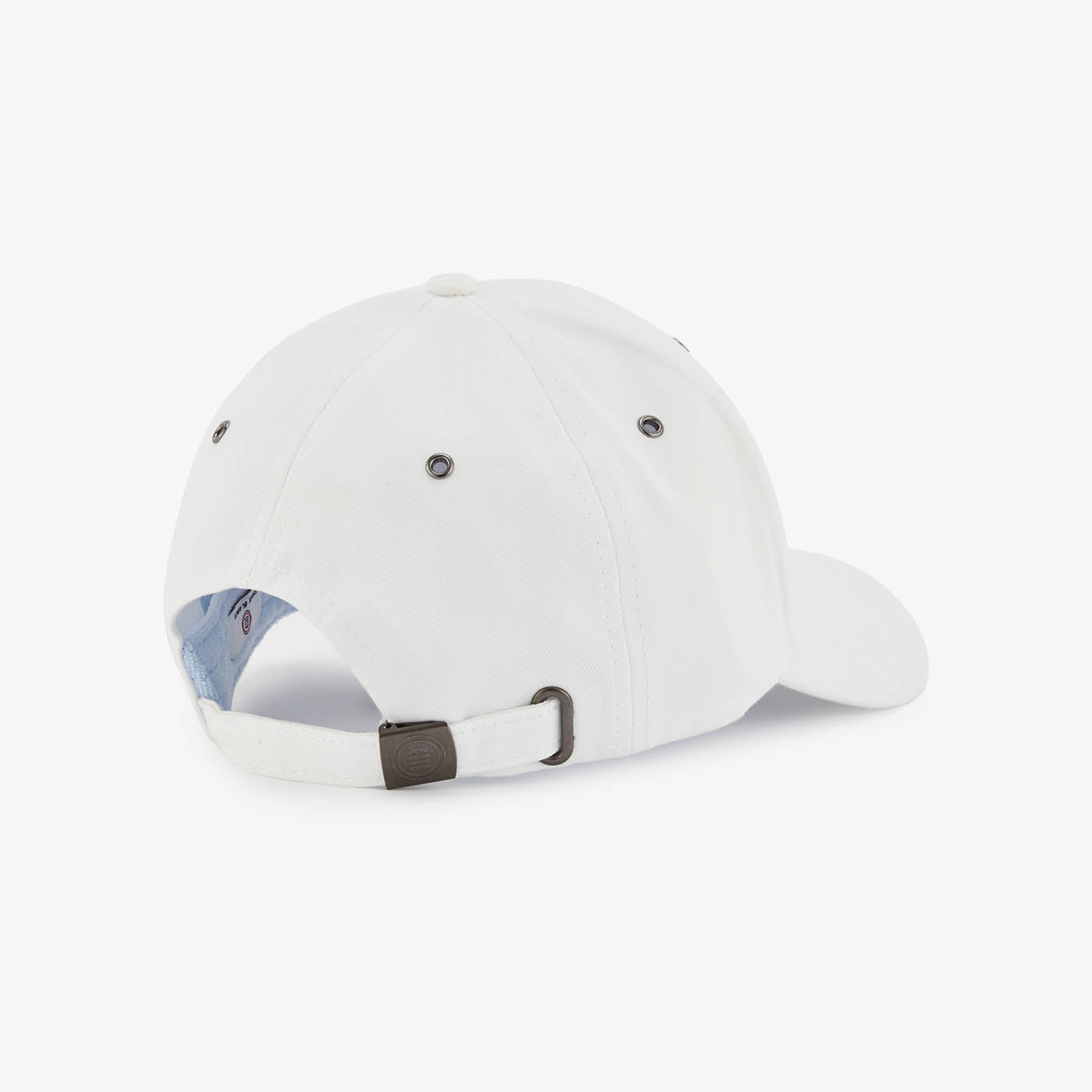 White twill cap