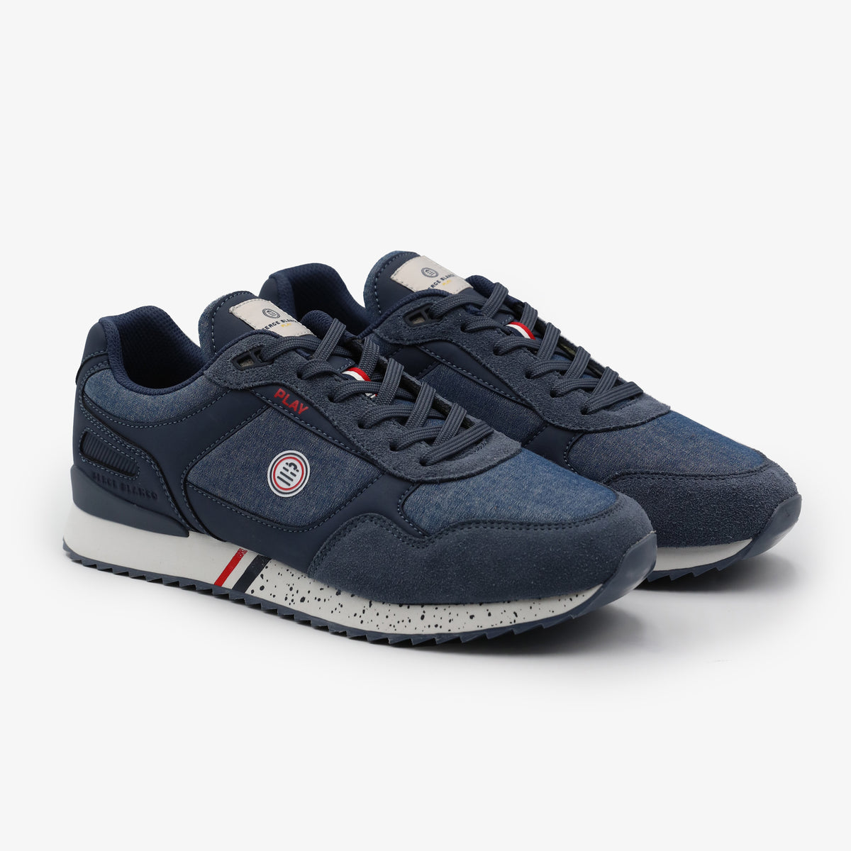 Chamonix vintage canvas navy sneaker