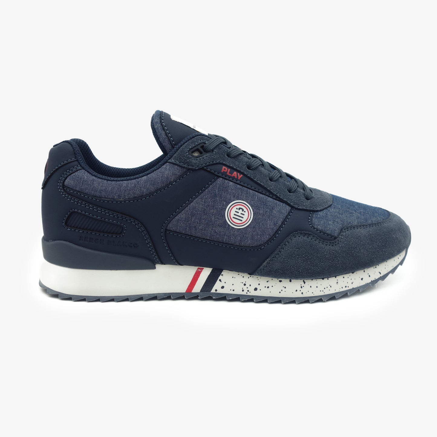 Chamonix vintage canvas navy sneaker