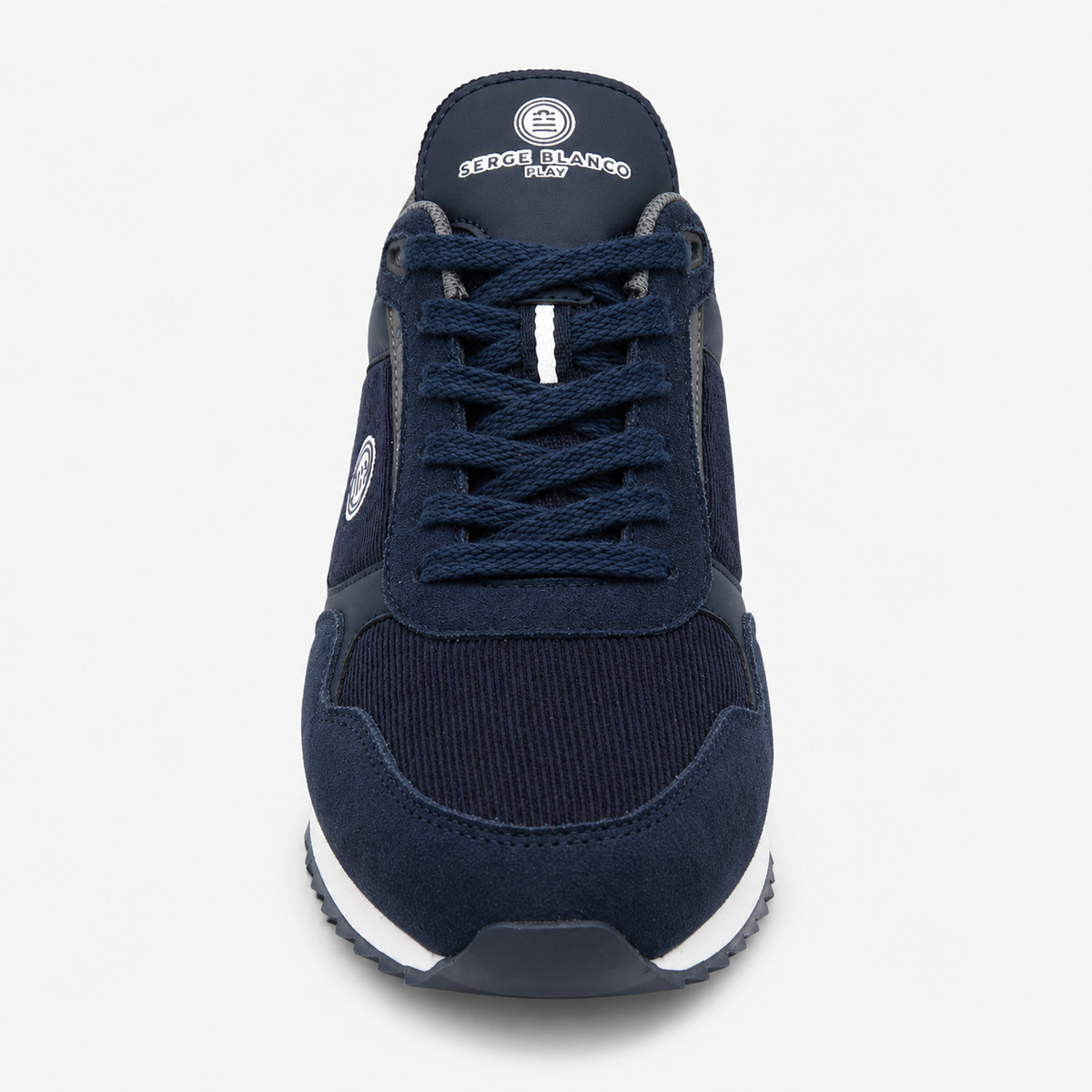 Sneaker Chamonix velours Bleu foncé