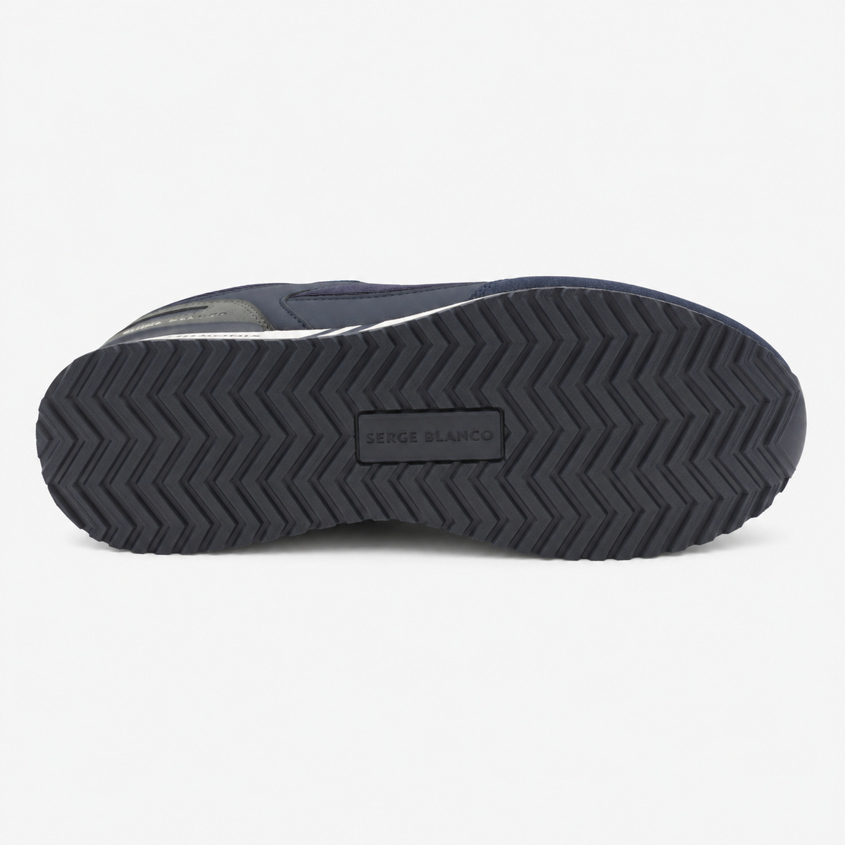 Sneaker Chamonix velours Bleu foncé