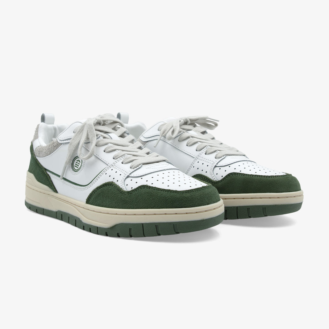 Sneaker Vernaz bicolore vert pistache
