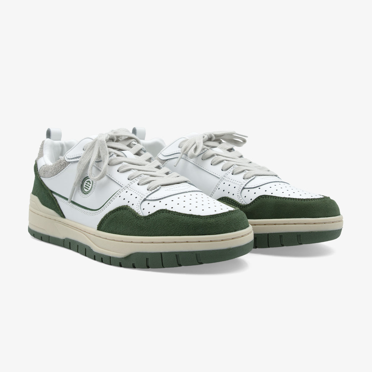 Sneaker Vernaz bicolore vert pistache