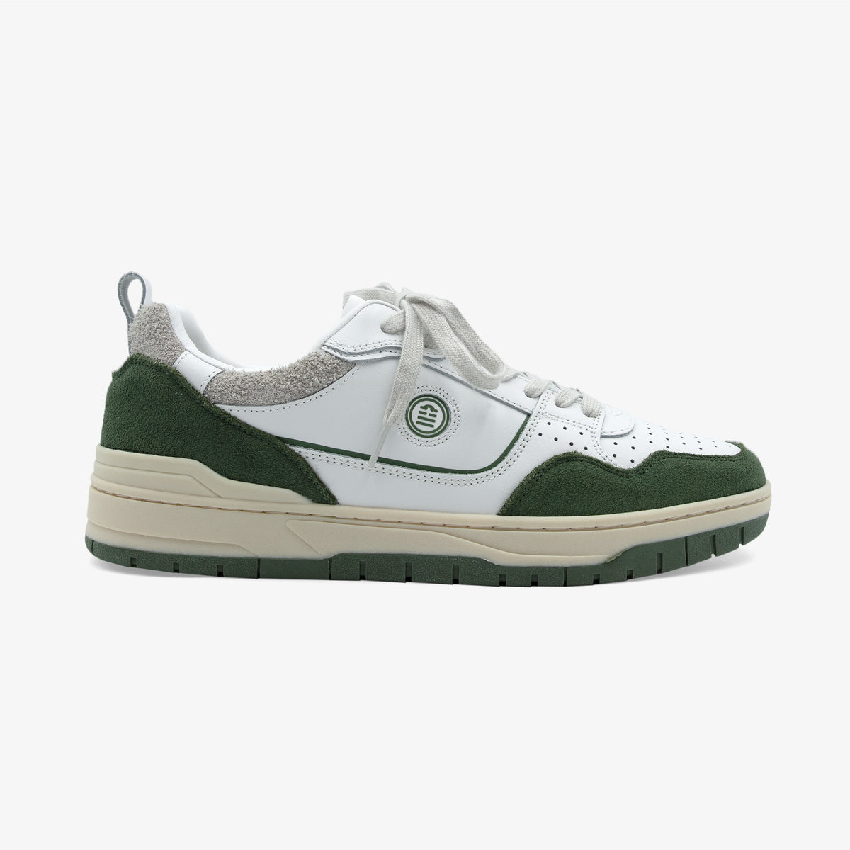 Sneaker Vernaz bicolore vert pistache