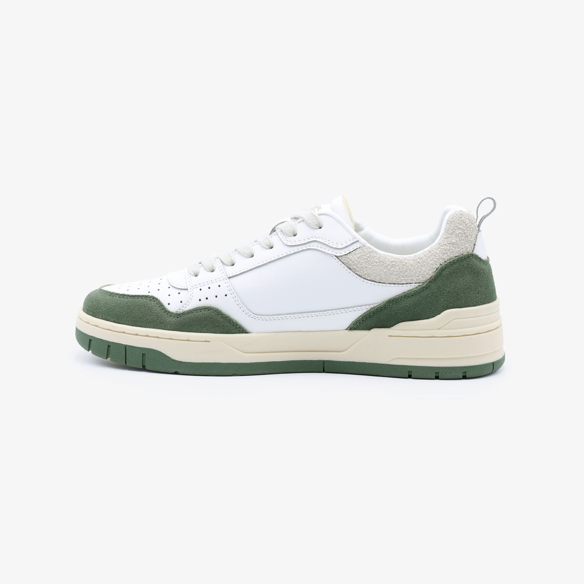 Sneakers La Vernaz bicolore vert olive