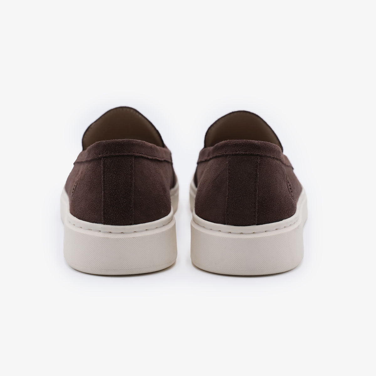 Mocassin Kentucky en cuir nubuck marron chocolat