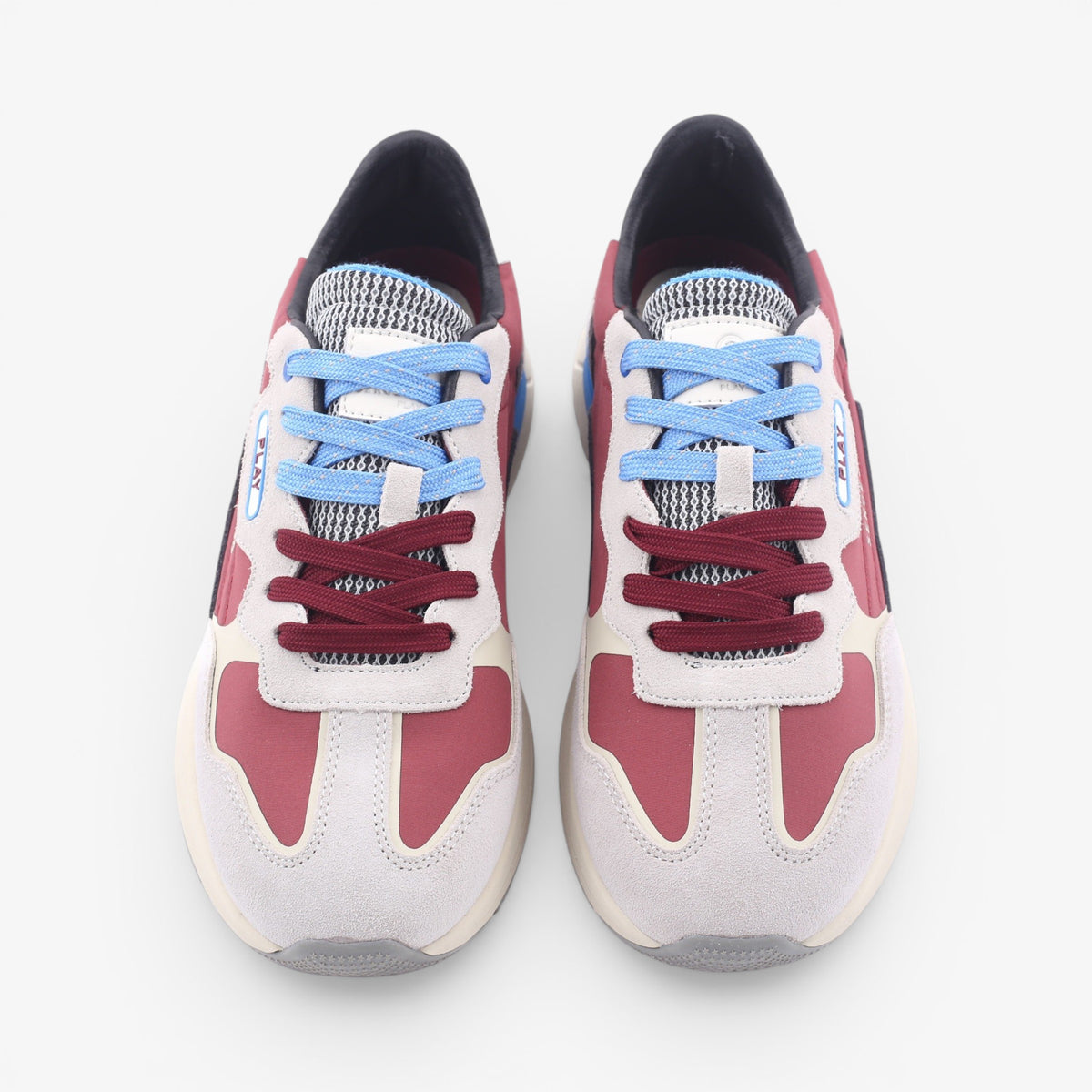 Sneakers Genève rouge vigne