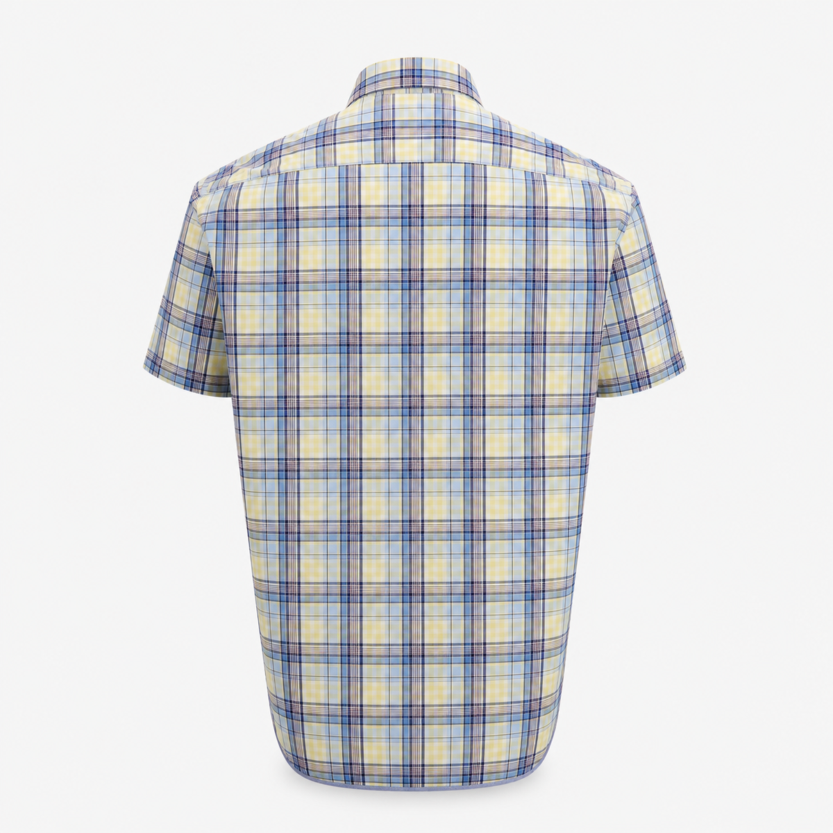 Chemise manches courtes à carreaux
