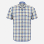 Chemise manches courtes à carreaux