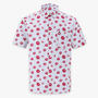 Chemise manches courtes imprimé fantaisie
