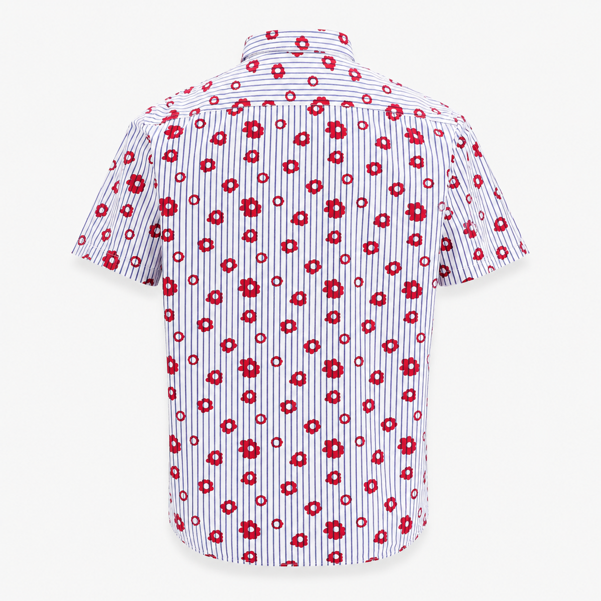 Chemise manches courtes imprimé fantaisie