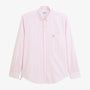 Chemise manches longues Oxford rayures rose dalhia SBPLAY