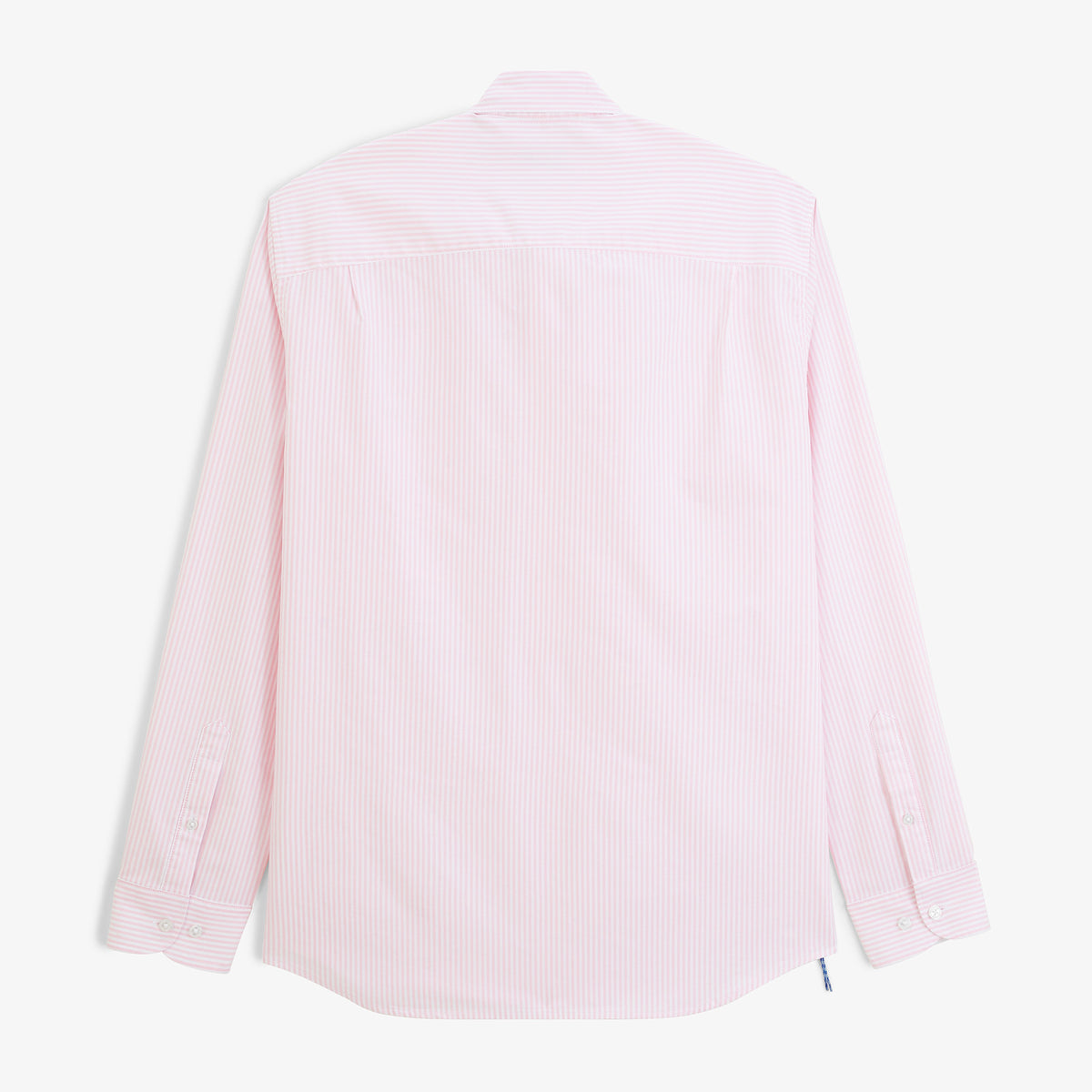 Chemise manches longues Oxford rayures rose dalhia SBPLAY