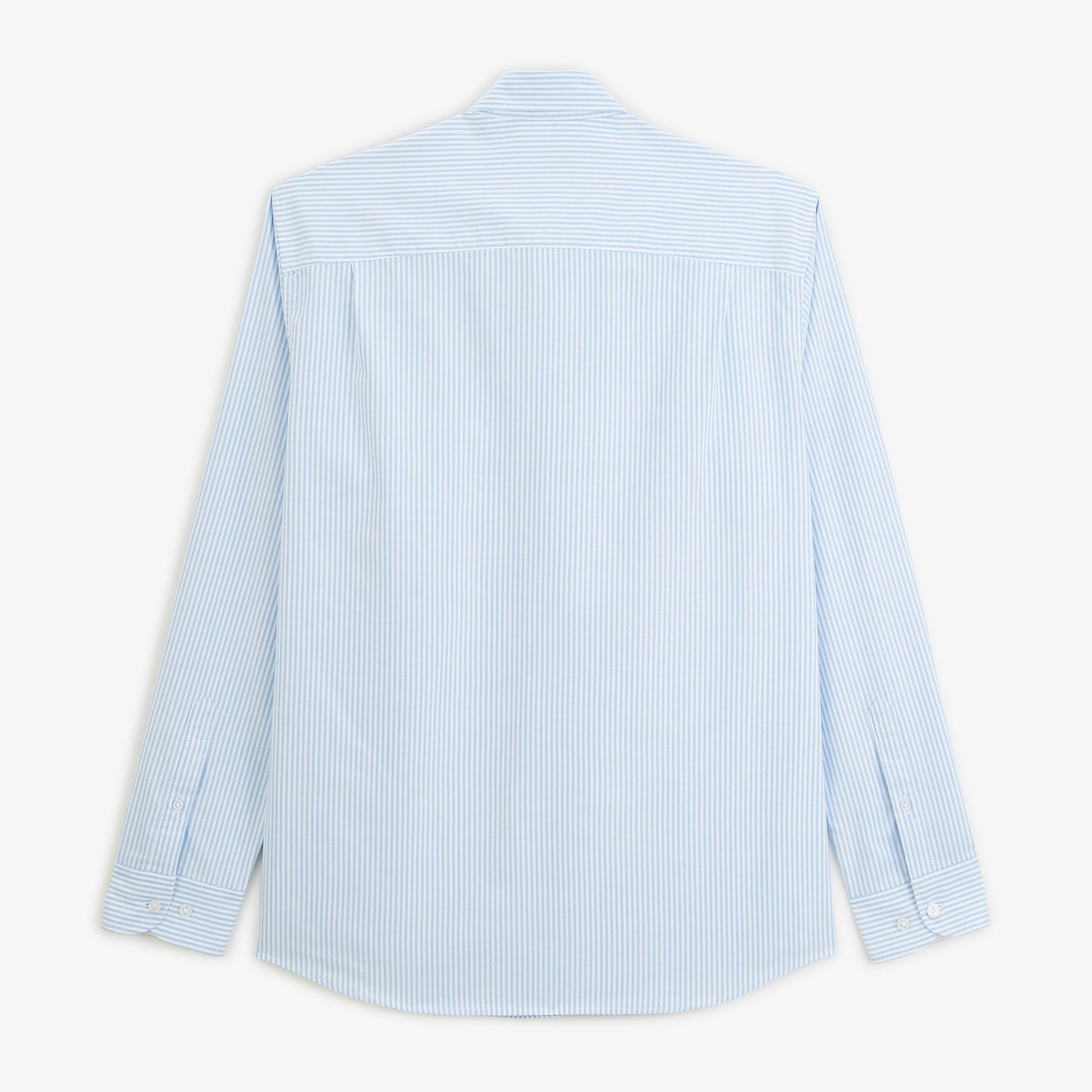 Chemise manches longues Oxford rayures bleu niva SBPLAY