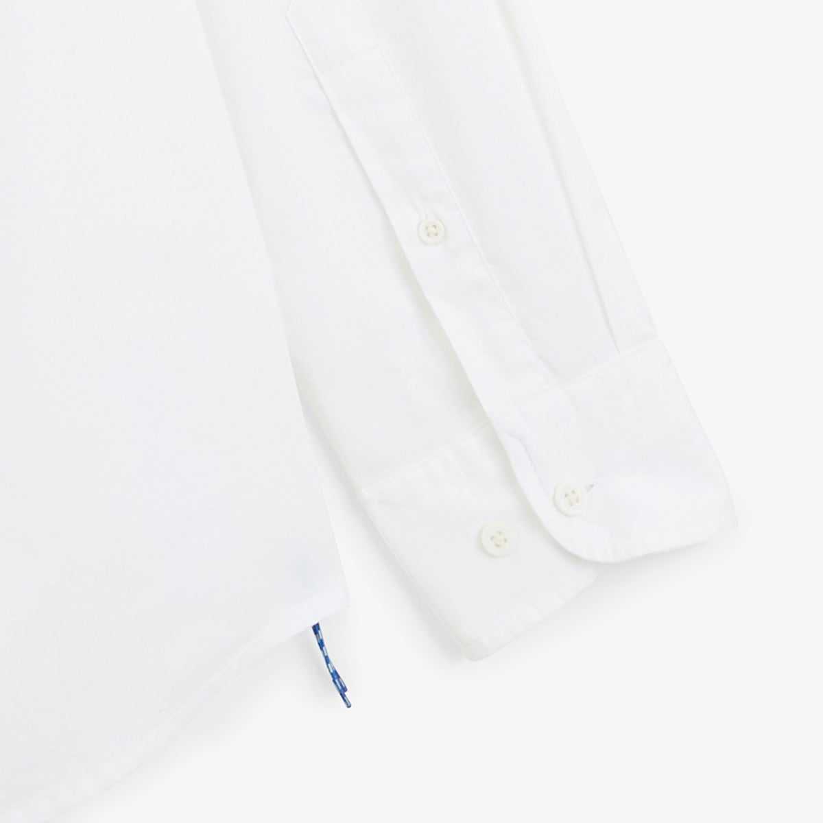 Chemise manches longues twill stretch blanc SBPLAY